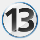 Buscar número 13 pegatinas Equipo