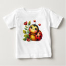 Buscar ladybug bebe camisetas Flor