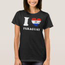 Buscar amo paraguay camisetas Corazón