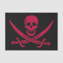 Buscar pirata papel de seda Calavera y huesos