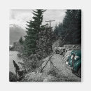 Buscar coche antiguo imanes Vintage