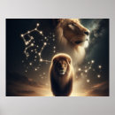 Buscar león majestuoso posters 6 º leña