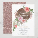 Buscar diseño de madera invitaciones Rosa