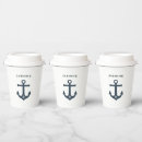 Buscar ancla papel vasos Azul