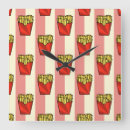 Buscar patatas fritas relojes de pared Diversión