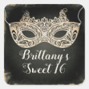 Buscar máscaras pegatinas Elegante