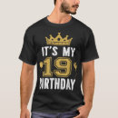 Buscar número 19 camisetas Tendencia