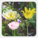 Buscar tulipanes amarillos pegatinas Para ellos