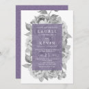 Buscar violeta boda invitaciones Formal