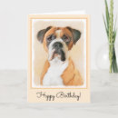 Buscar perro boxer tarjetas Boxeador