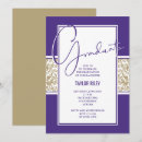Buscar damasco dorado invitaciones Elegante