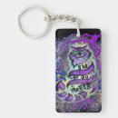 Buscar gato de cheshire llaveros Ilustracion
