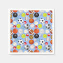 Buscar pelotas de tenis servilletas Azul