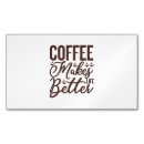 Buscar uniformes tarjetas de visita Café