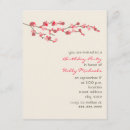 Buscar flor de cerezo invitaciones Acuarela