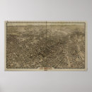 Buscar mapa de los ángeles posters Vintage