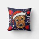 Buscar airedale cojines Navidad