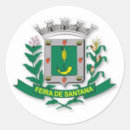 Buscar el brasil redondas pegatinas Para todos