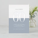 Buscar sexagésimo del oro invitaciones de cumpleaños Minimalista