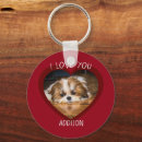 Buscar cute love llaveros Rojo