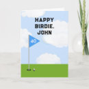 Buscar golf divertido tarjetas Golfista