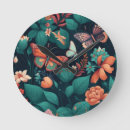 Buscar flores hermosas relojes de pared Parejas