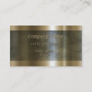 Buscar grabado al agua fuerte tarjetas de visita Oro