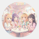 Buscar anime pegatinas Chica