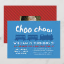 Buscar choo invitaciones Azul