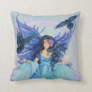 Buscar cuervo cojines Fantasía