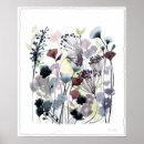 Buscar silueta posters Florales