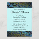 Buscar ducha de paisley invitaciones Nupcial