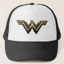 Buscar justicia gorras Logo de mujer maravilla