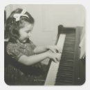 Buscar instrumento musical pegatinas Blanco y negro