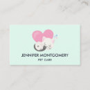 Buscar gatito blanco tarjetas de visita Adorable