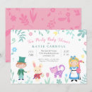 Buscar fiesta del té invitaciones Sombrerero loco
