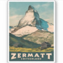 Buscar zermatt pegatinas Alpes suizos