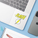 Buscar flash pegatinas Super héroe