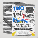 Buscar carros invitaciones Niño de 2 años