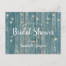 Buscar madera azul invitaciones Rústico