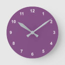 Buscar números coloridos relojes de pared Moderno