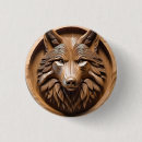 Buscar lobo chapas Perro