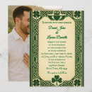 Buscar gaélico invitaciones Verde