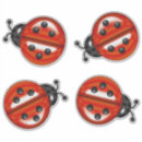 Buscar lunares rojos pegatinas Lindo
