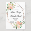 Buscar fiesta de gallina invitaciones Floral