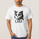 Buscar cabeza del gato camisetas Para él