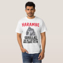 Buscar harambe camisetas Zoológico
