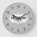 Buscar trombón relojes de pared Música
