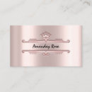 Buscar princesa real tarjetas de visita Elegante