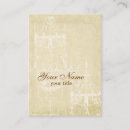 Buscar pergamino tarjetas de visita Elegante